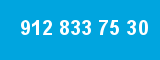 912 833 75 30 912 833 75 30
